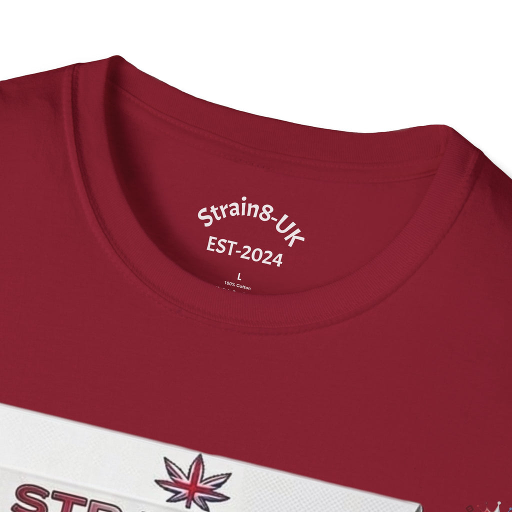 Strain8-UK Rizla box high quality T-Shirt design S8-UK Logo mixed in Tee