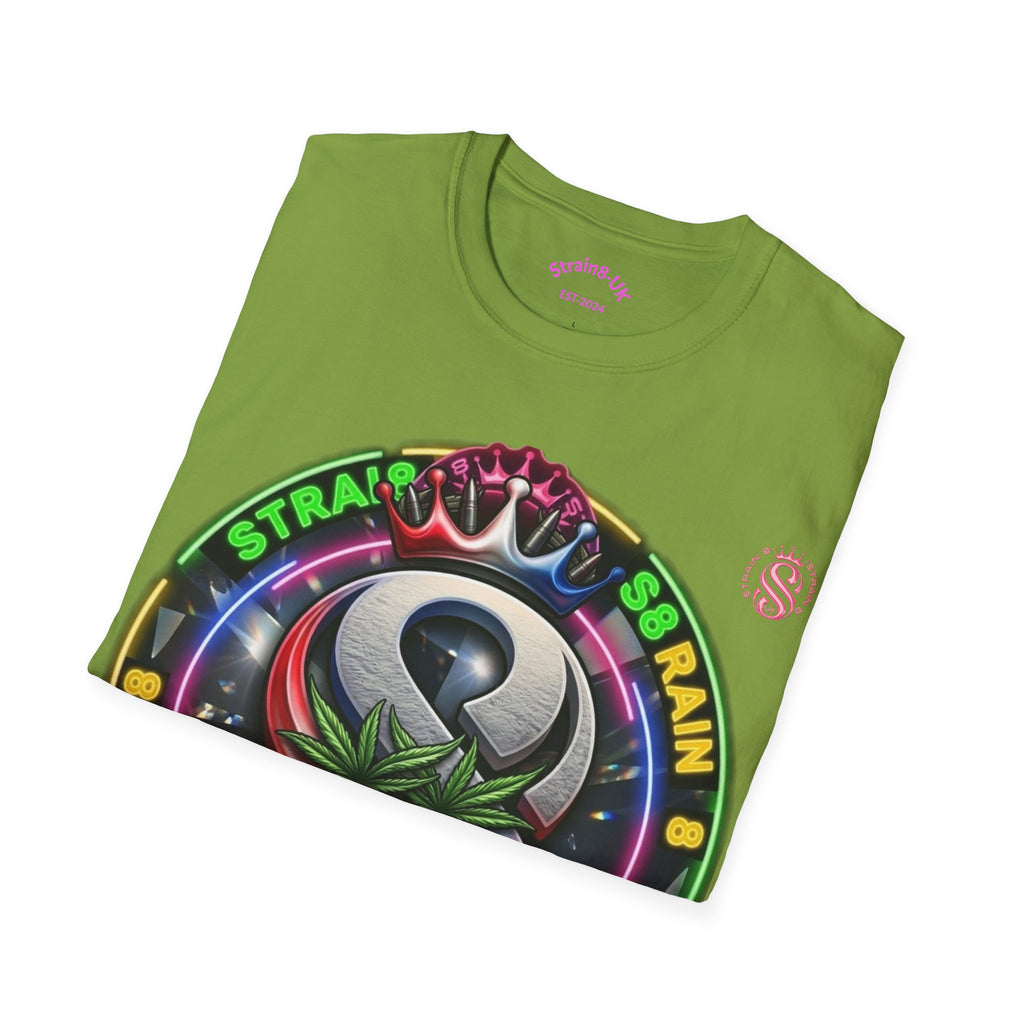 Strain8-UK Ted&Fred Special UK Logo T-Shirt — Cannabis Emblem Graphic Tee