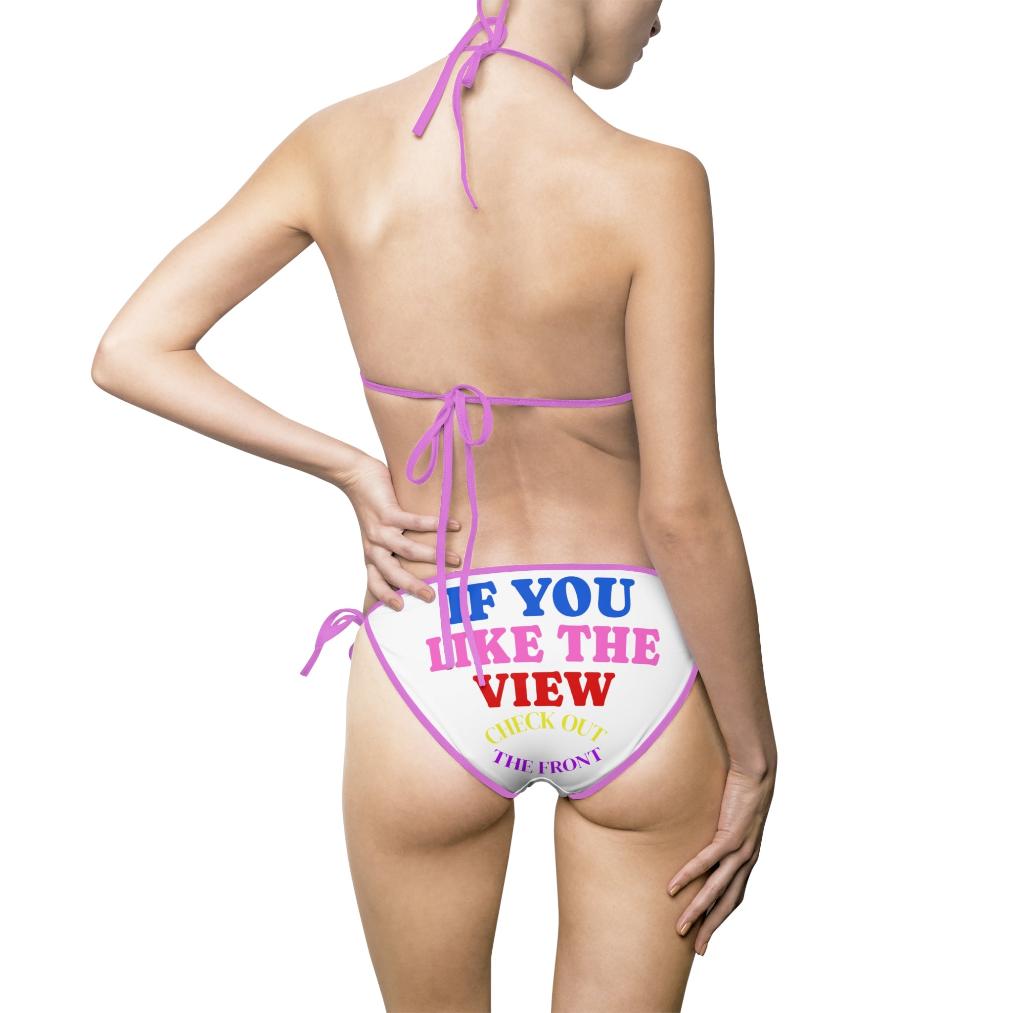 Strain8-UK Dare to Dream Bikini — Women's Graphic Triangle Swimsuit