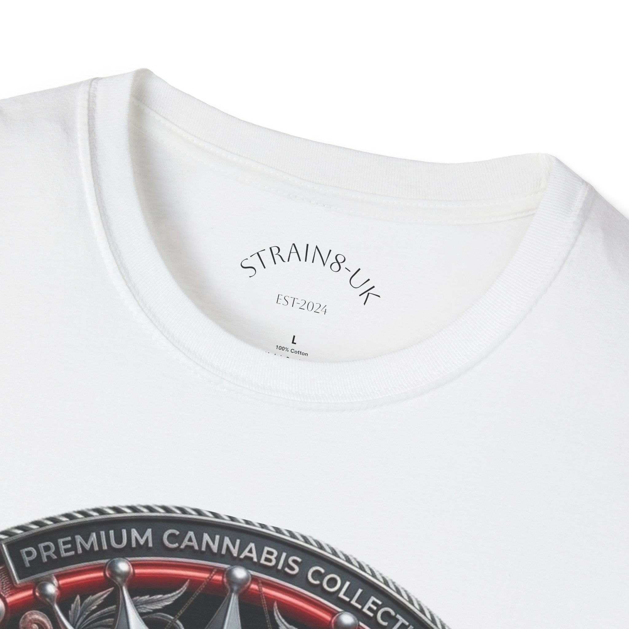 Strain8-UK  Audio Speaker Logo build Graphic T-Shirt