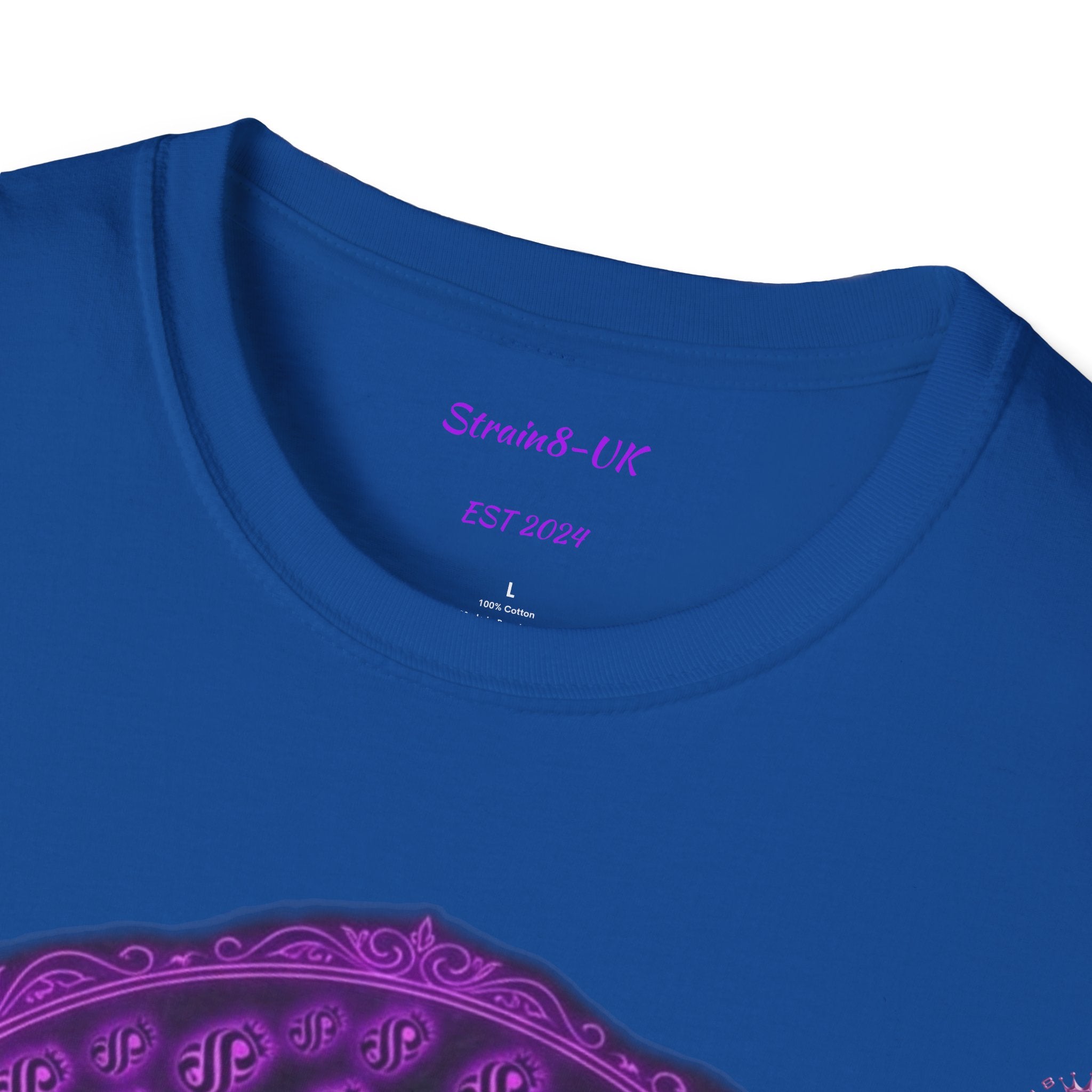 Reign Supreme Purple Medallion T-Shirt — Reign Supreme Est. 2024 Graphic Tee