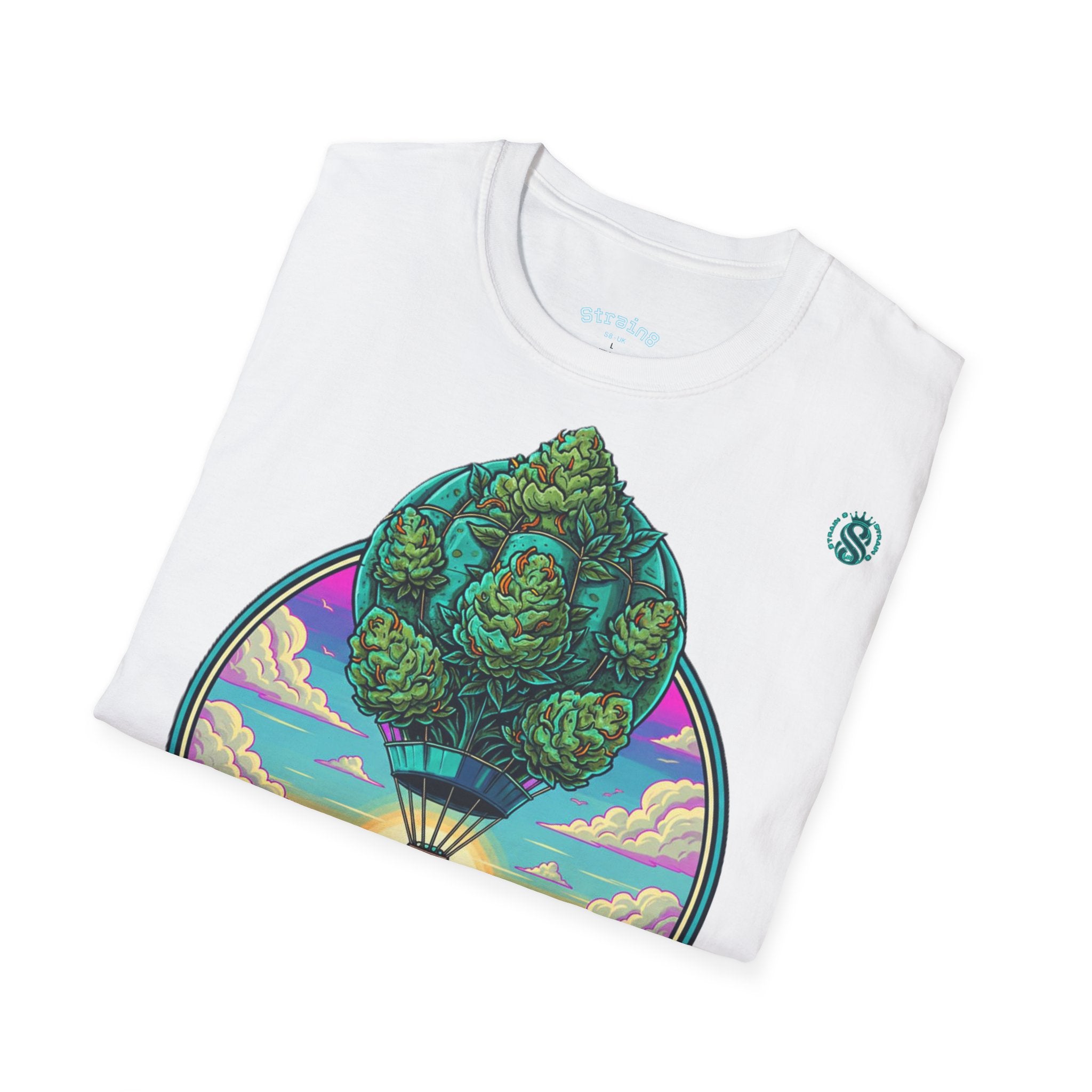 Strain8-UK Dreams Hot Air Balloon T-Shirt