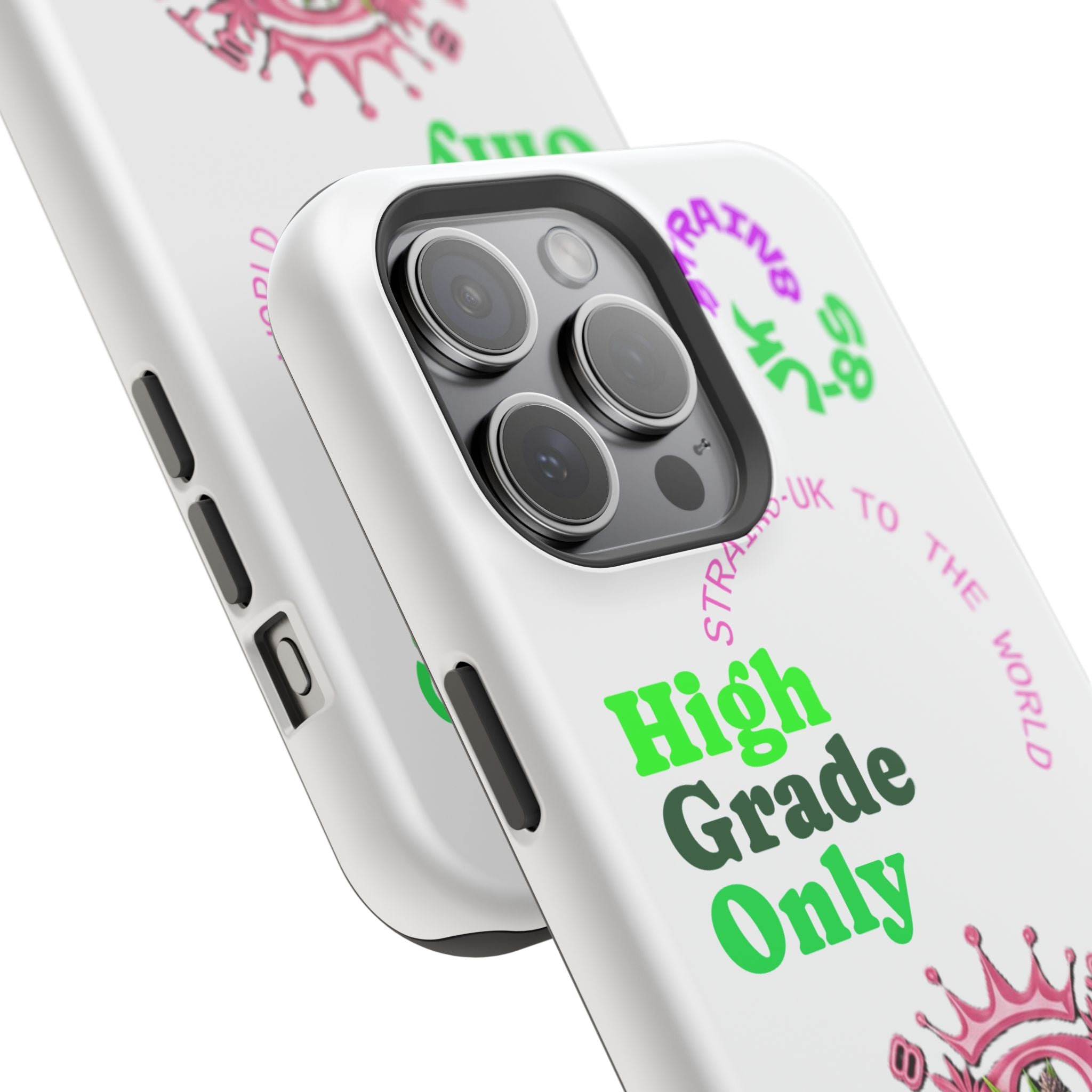 Impact-Resistant Phone Case —Strain8-UK  "High Grade Only"