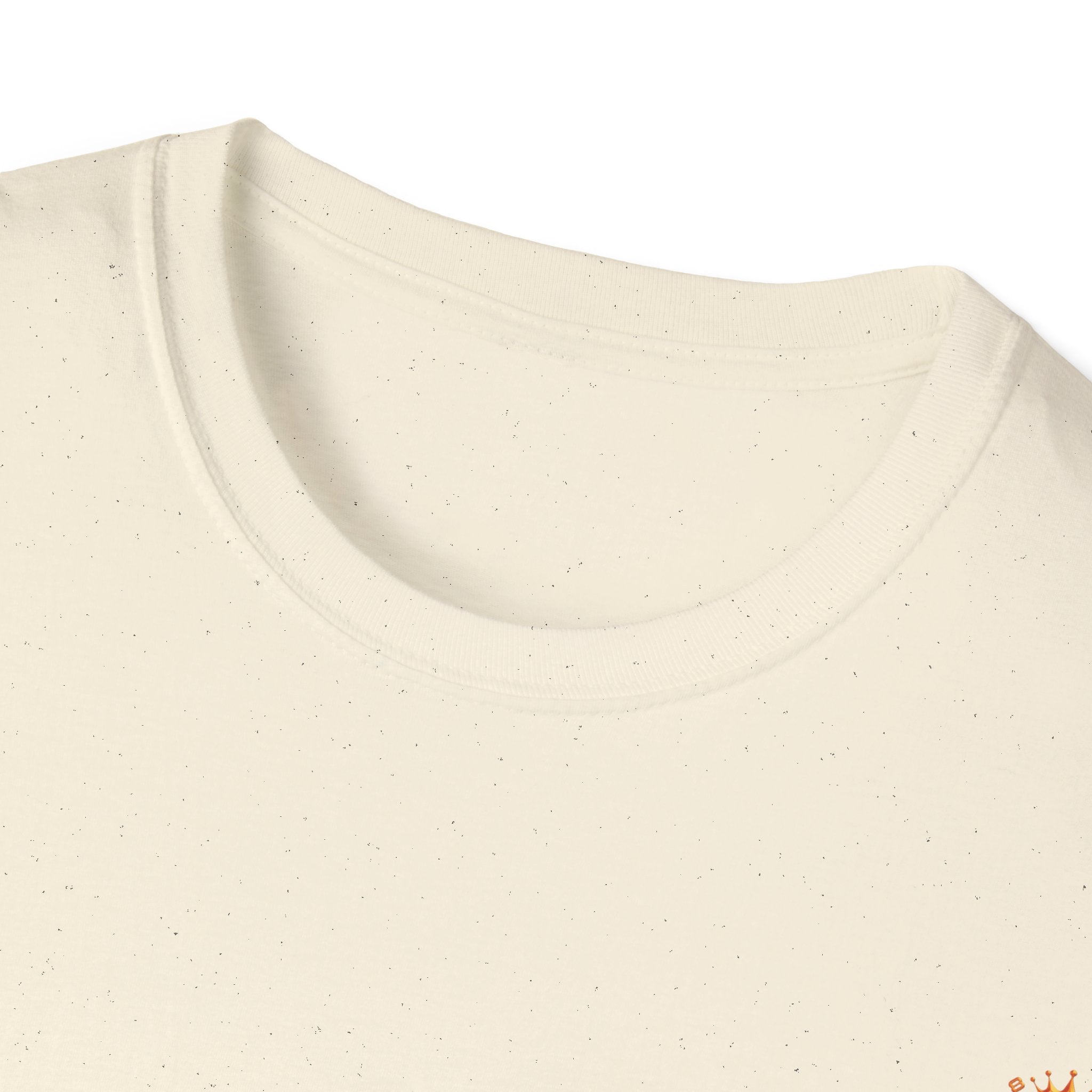 Strain8-UK metallic orange Royal Strain8-UK Emblem T‑Shirt — Crowned Strain8-UK Logo Graphic Tee