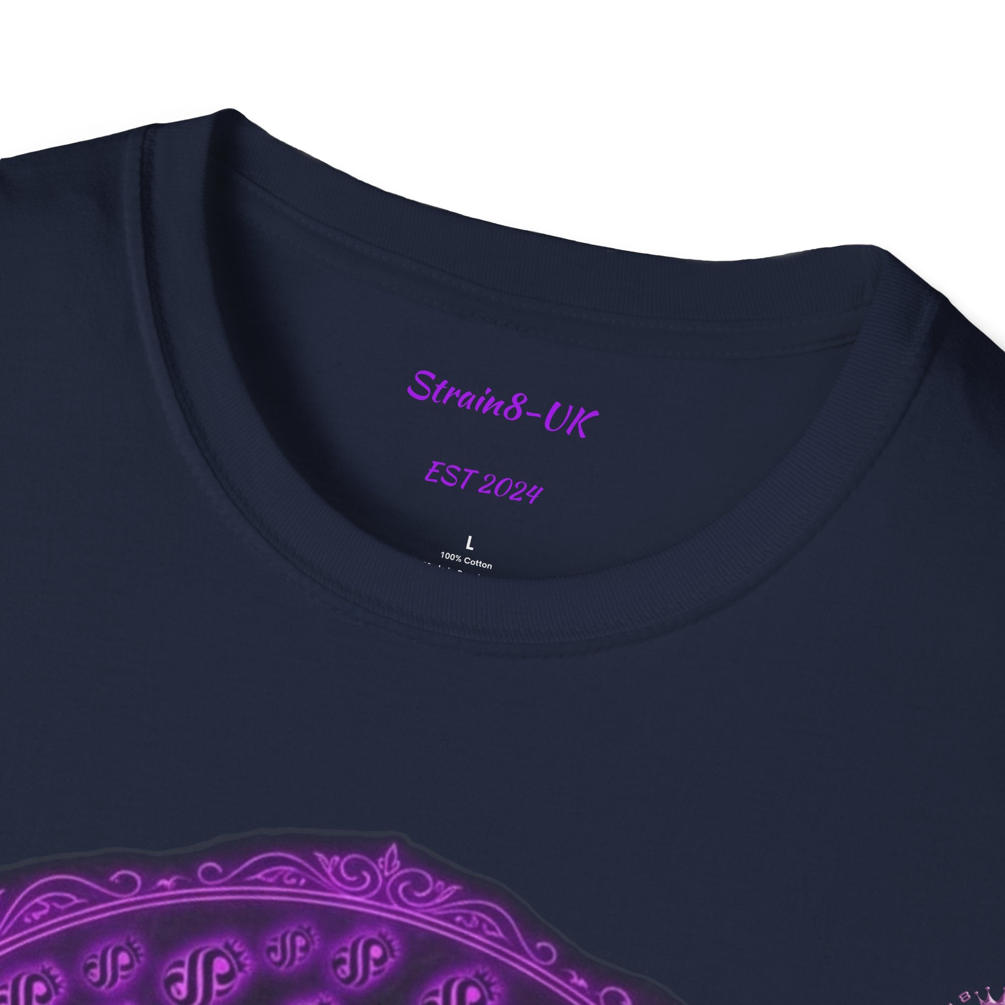 Reign Supreme Purple Medallion T-Shirt — Reign Supreme Est. 2024 Graphic Tee