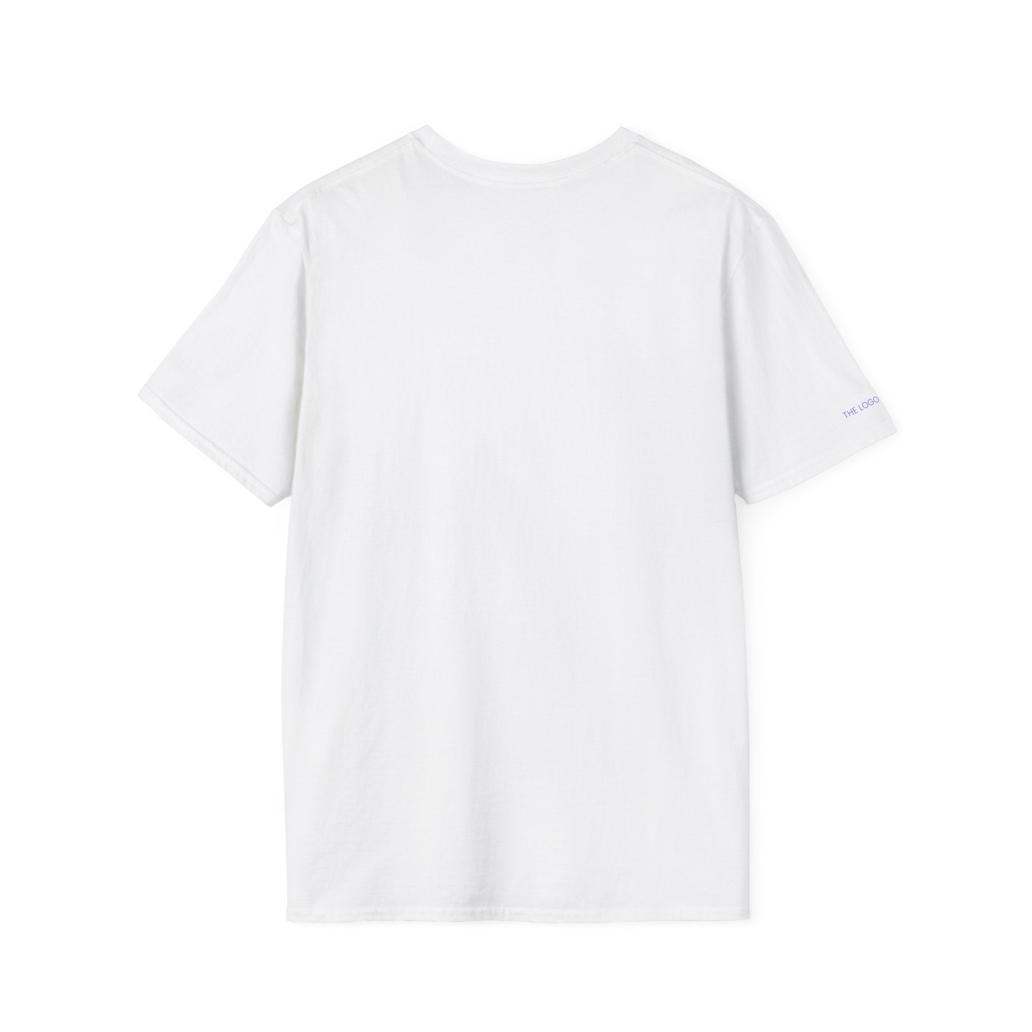 Strain8-UK Logo T-Shirt — Small Embroidered Globe Tee, THE LOGO LINE........