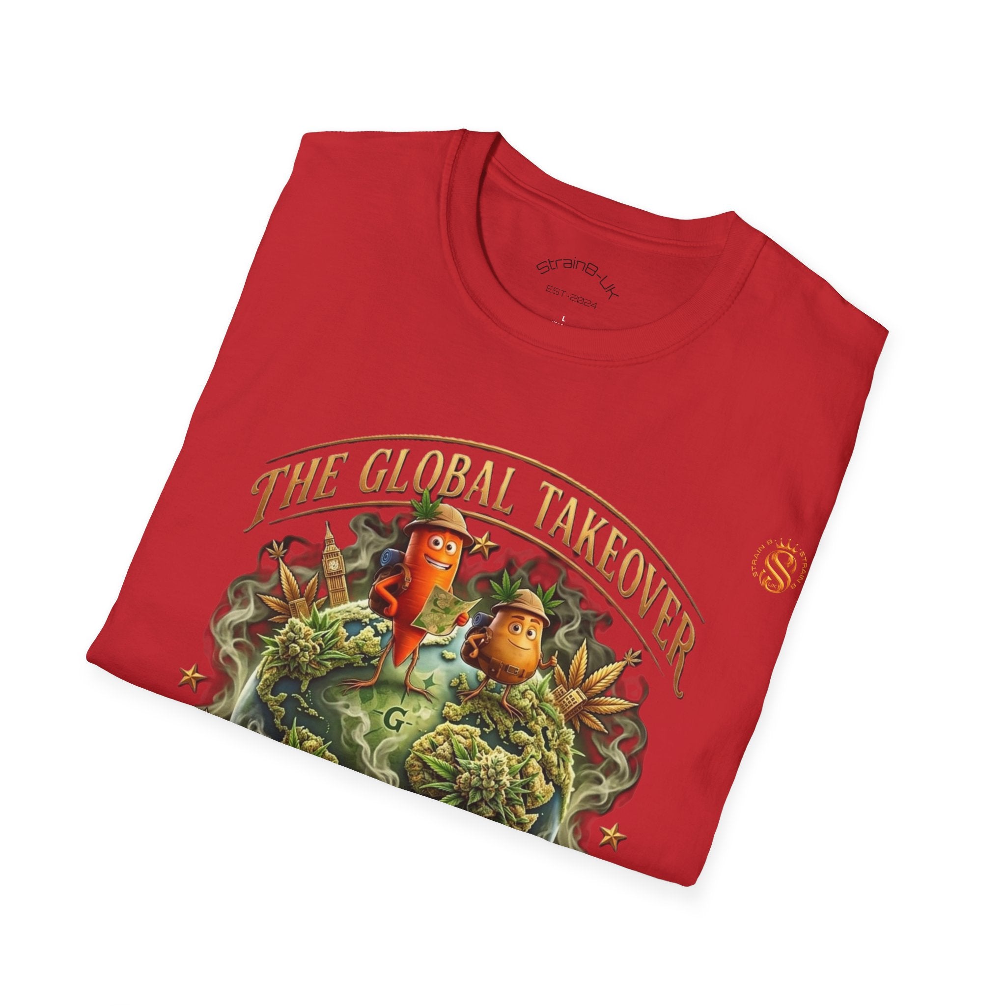 Strain8-UK Ted & Fred TGT Graphic Tee