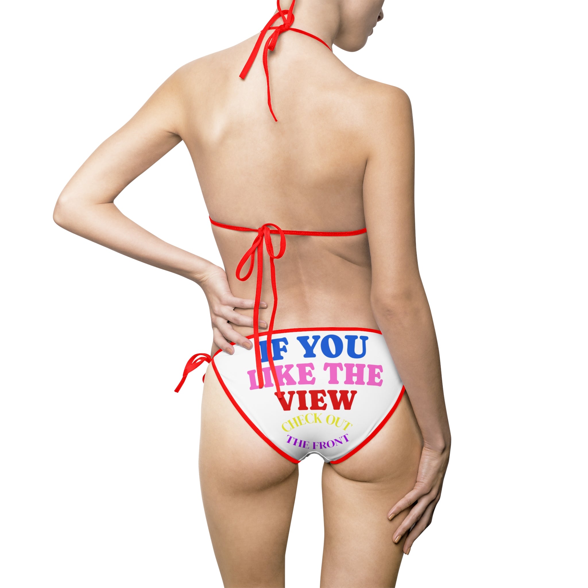 Strain8-UK Dare to Dream Bikini — Women's Graphic Triangle Swimsuit