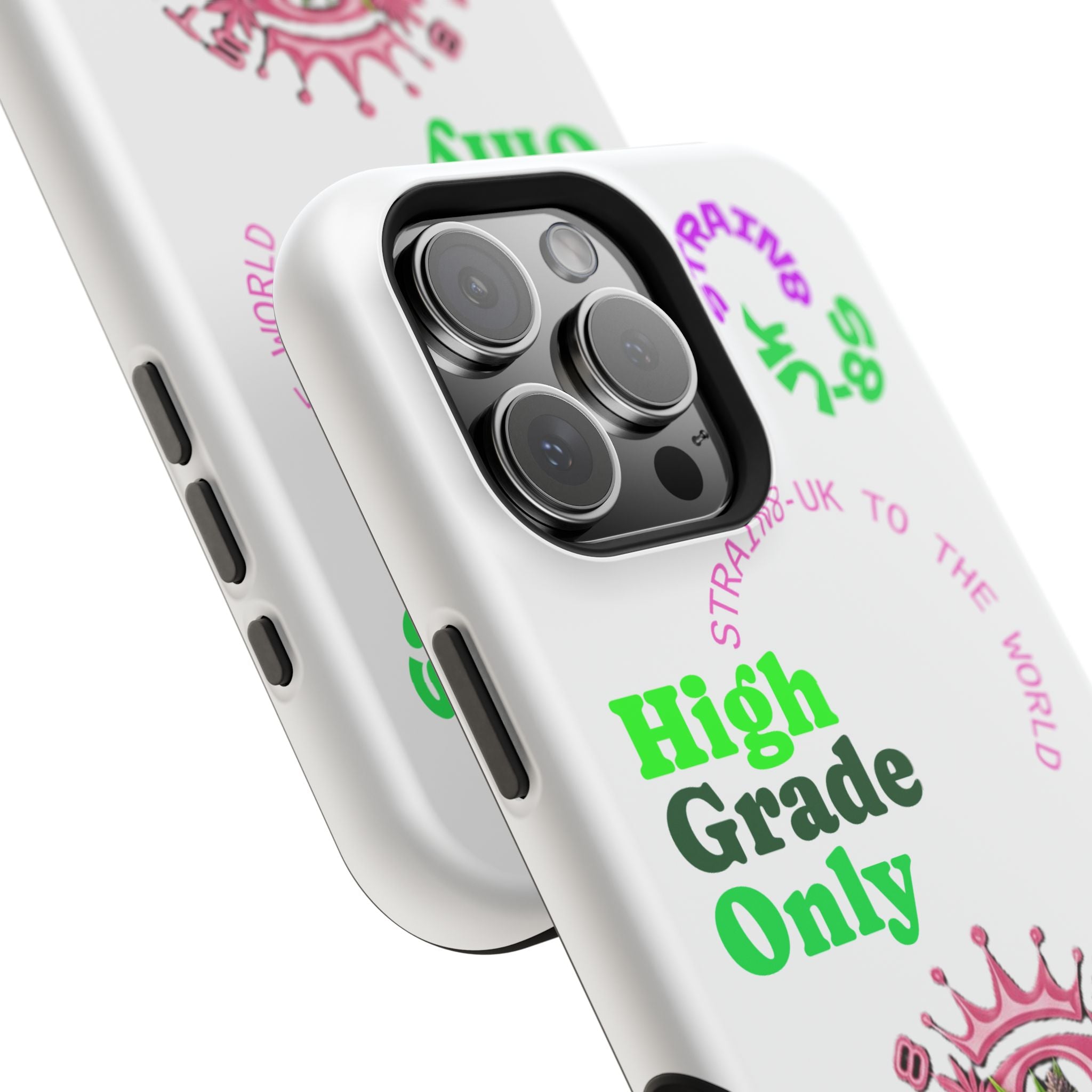 Impact-Resistant Phone Case —Strain8-UK  "High Grade Only"