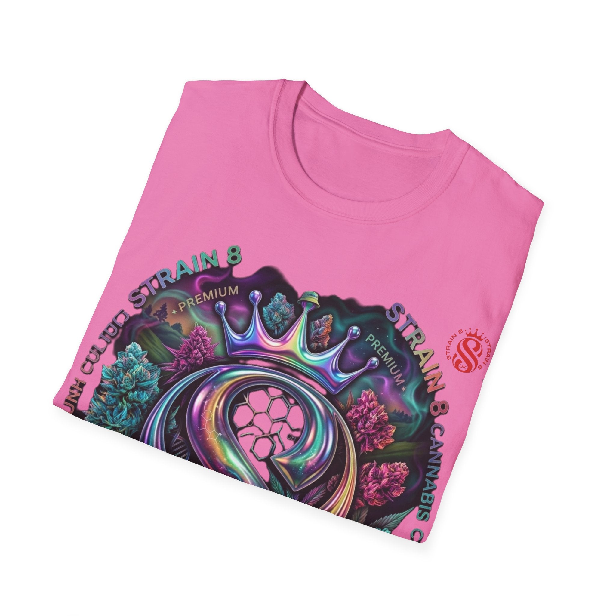 Unisex Softstyle Strain8-UK T-Shirt With Original Logo