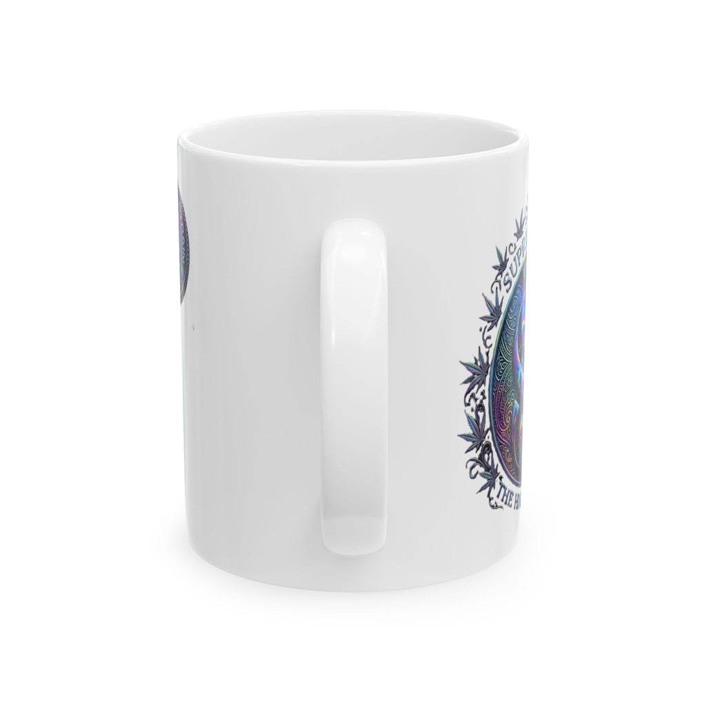 Strain8-UK Psycodelic  Ceramic Mug — Sativa Lover Coffee Cup (11oz & 15oz)