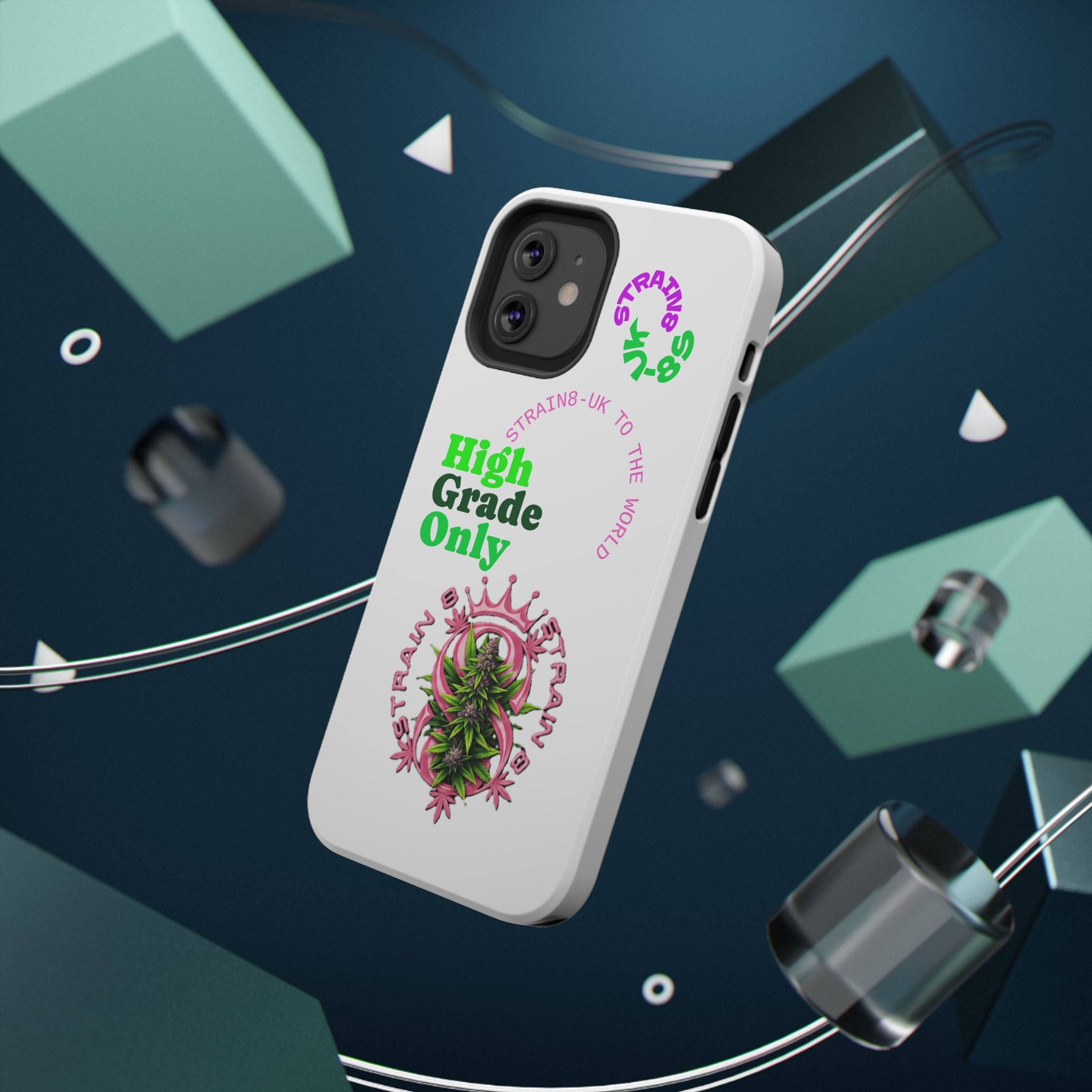 Impact-Resistant Phone Case —Strain8-UK  "High Grade Only"