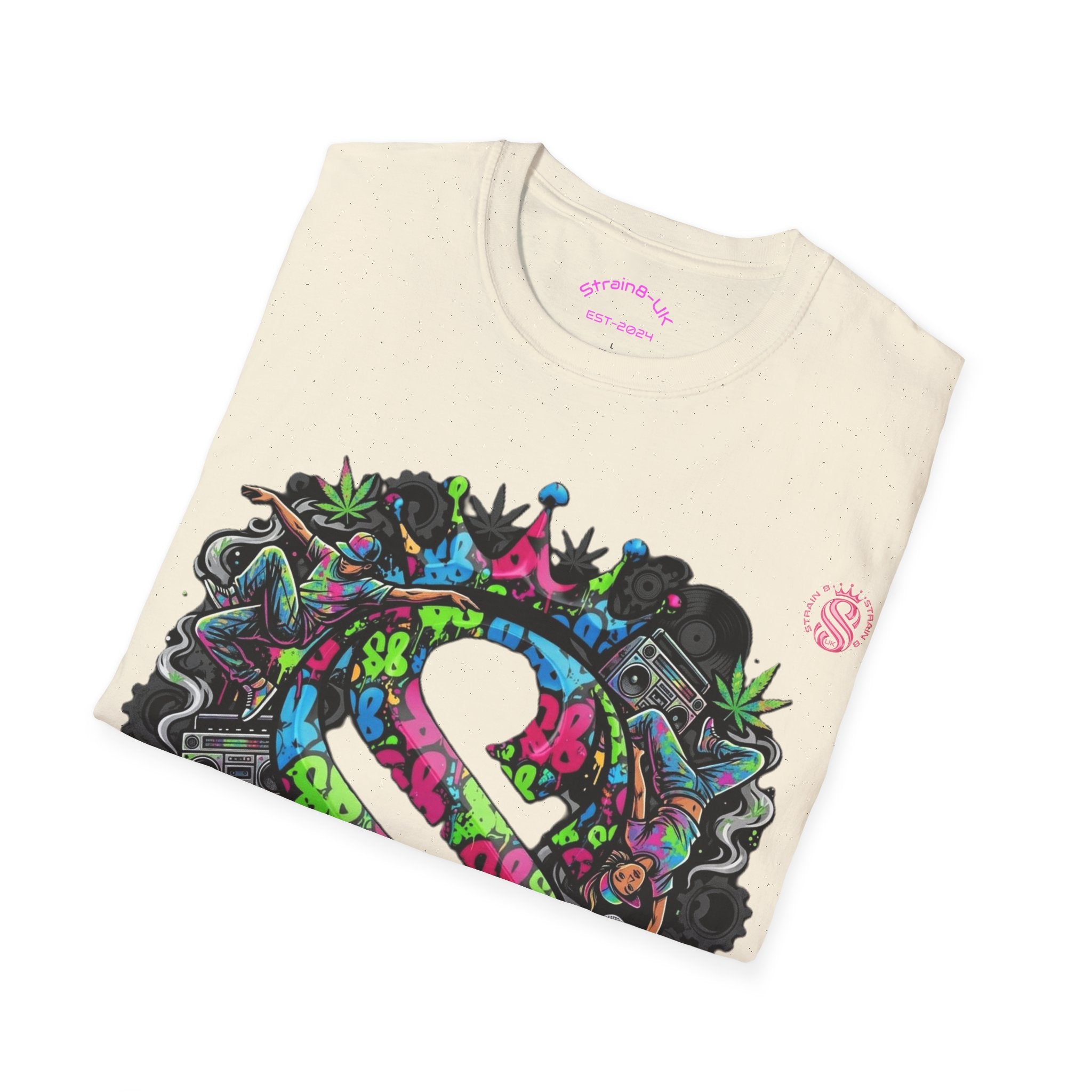 Ampersand Graphic Graffiti B-Boy T-Shirt — Colourful Street Art Design ("&" Culture)