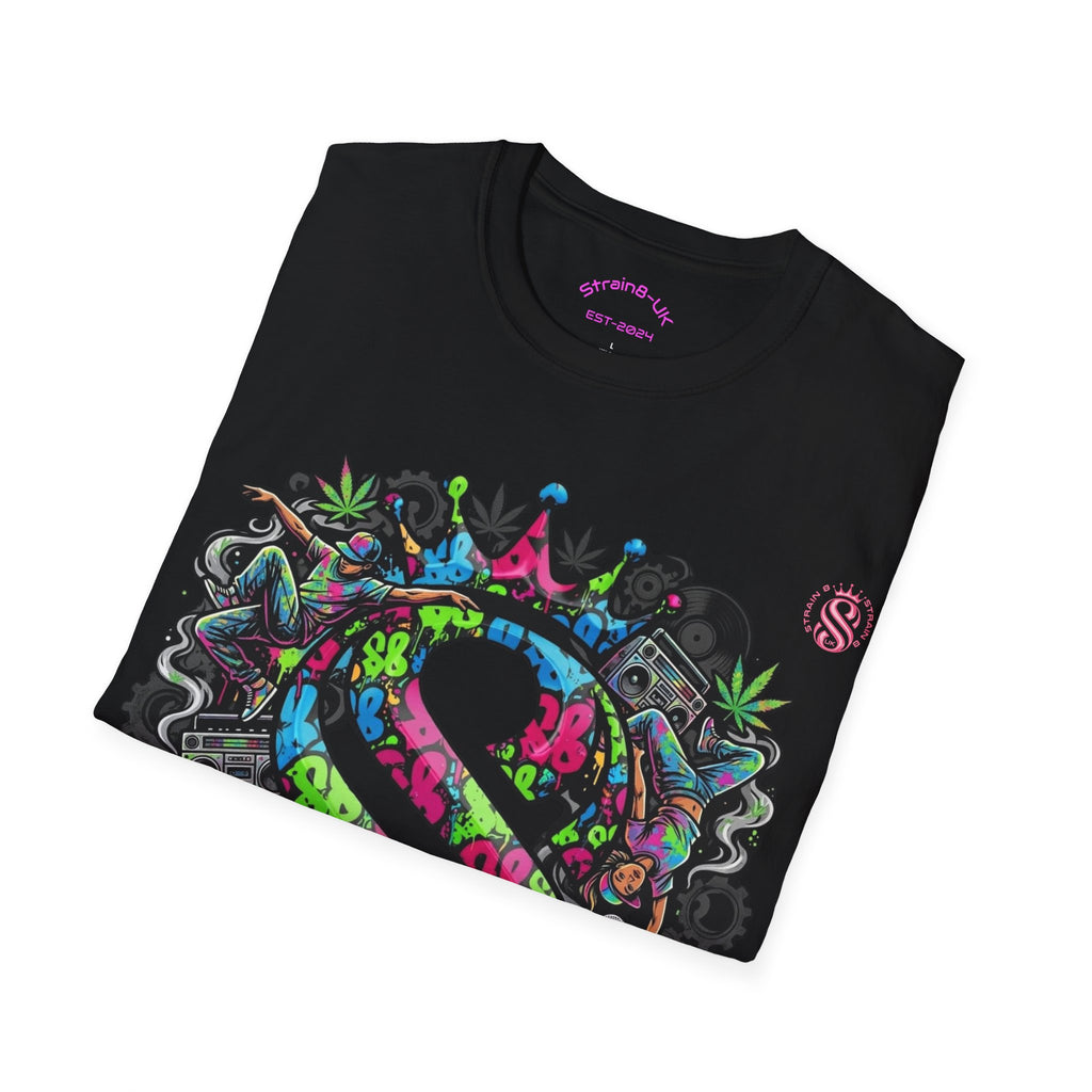 Ampersand Graphic Graffiti B-Boy T-Shirt — Colourful Street Art Design ("&" Culture)