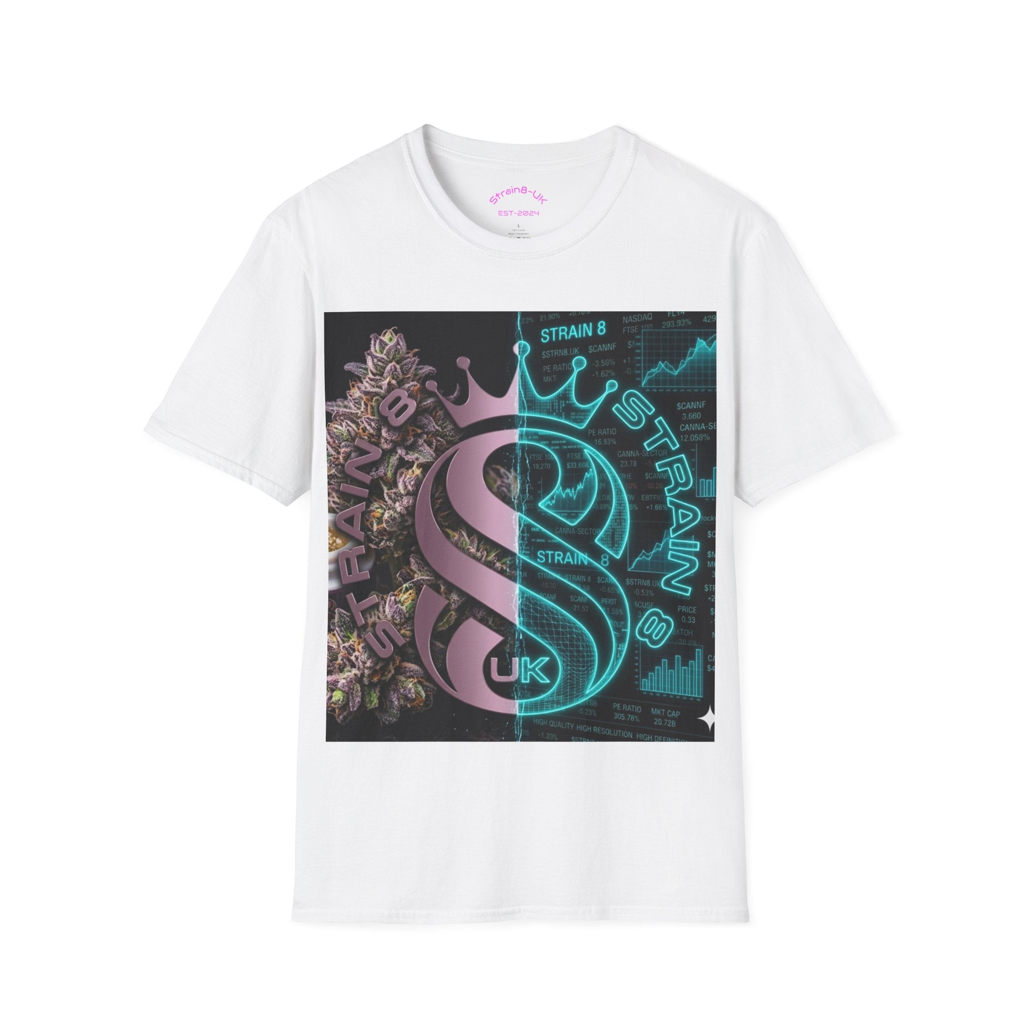 Unisex Strain8-UK Half X-RAY Style Softstyle T-Shirt