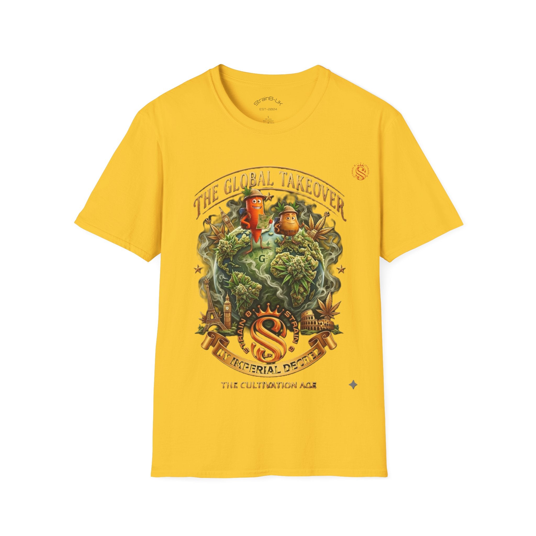 Strain8-UK Ted & Fred TGT Graphic Tee