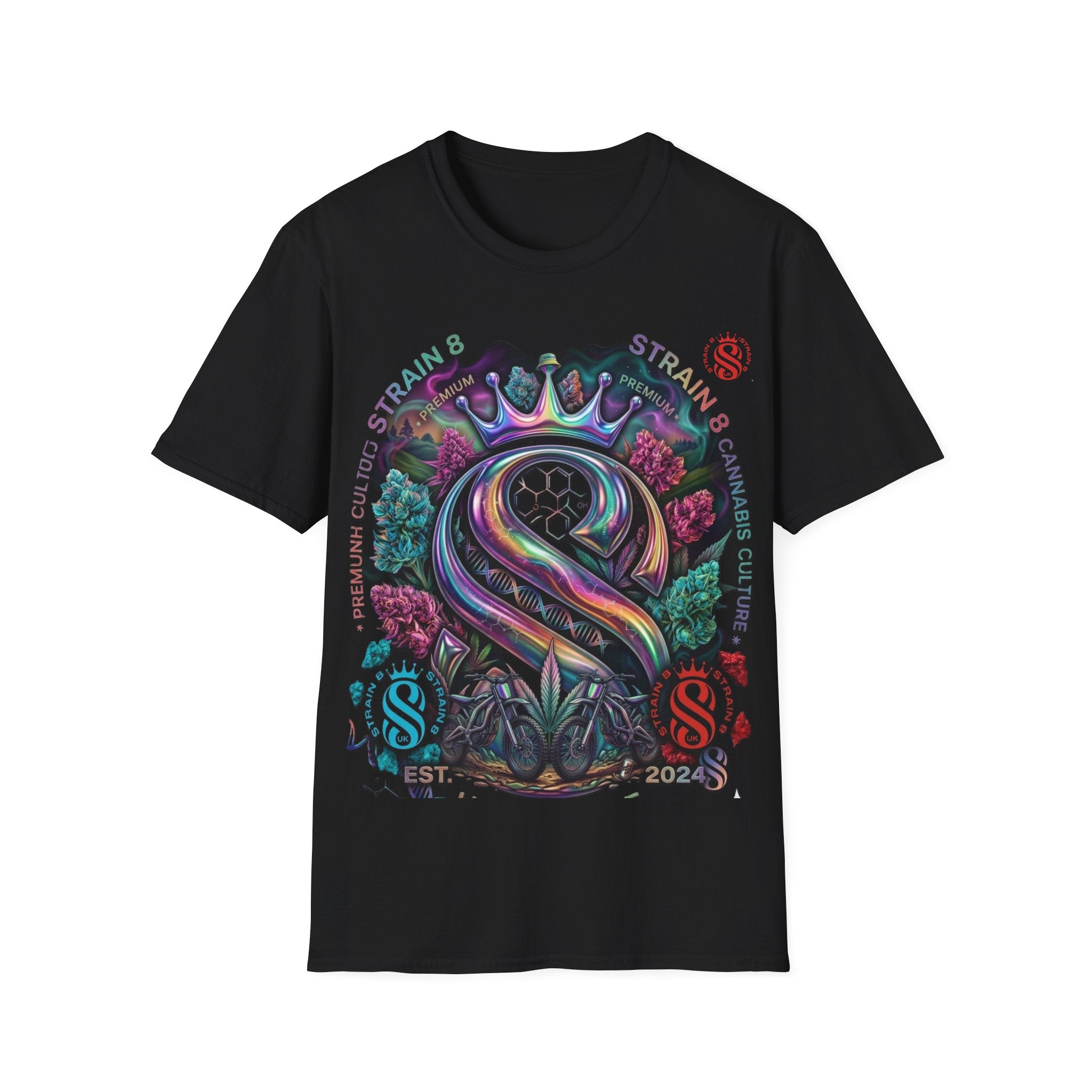 Unisex Softstyle Strain8-UK T-Shirt With Original Logo