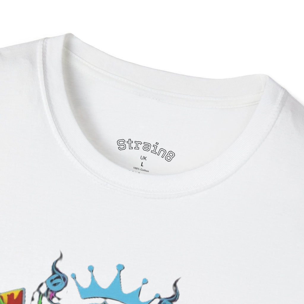 Graffiti Leaf S8-UK T-Shirt — Colorful Street Art Tee