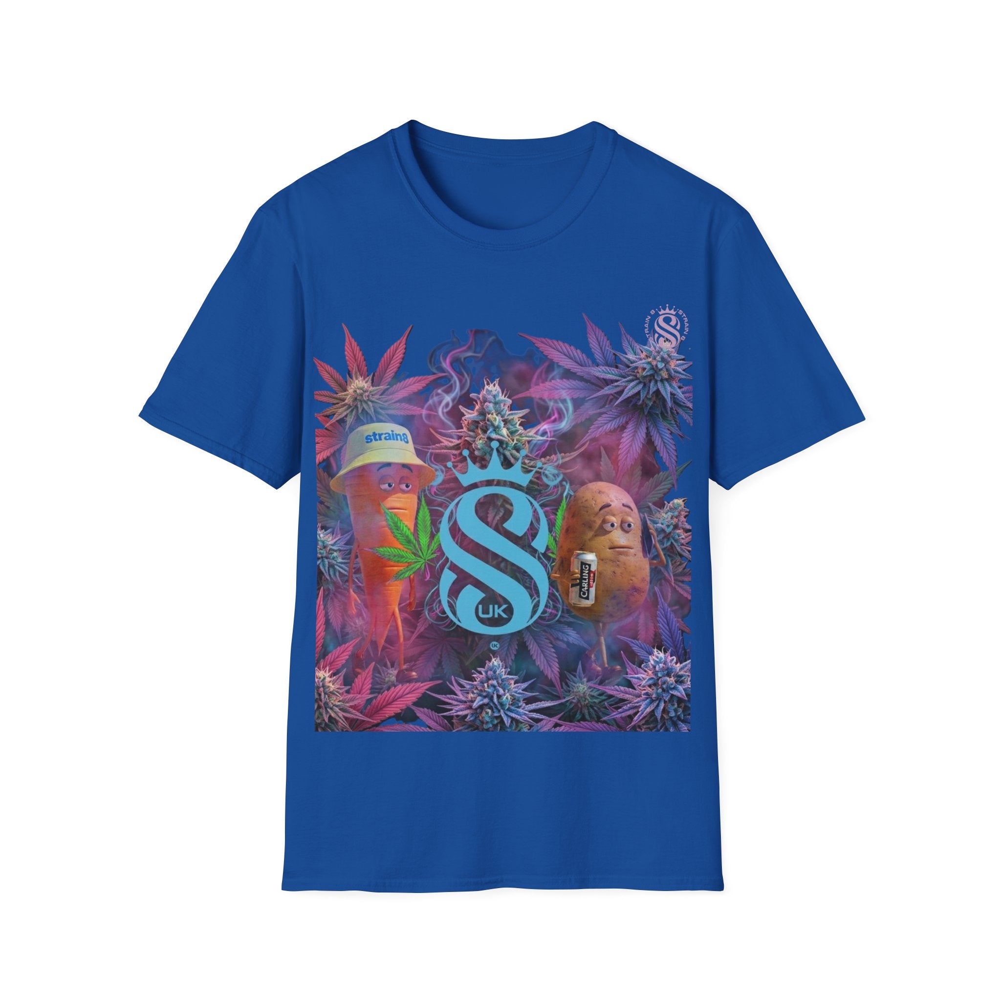 Psychedelic Ted&Fred Cannabis Collage Style TShirt