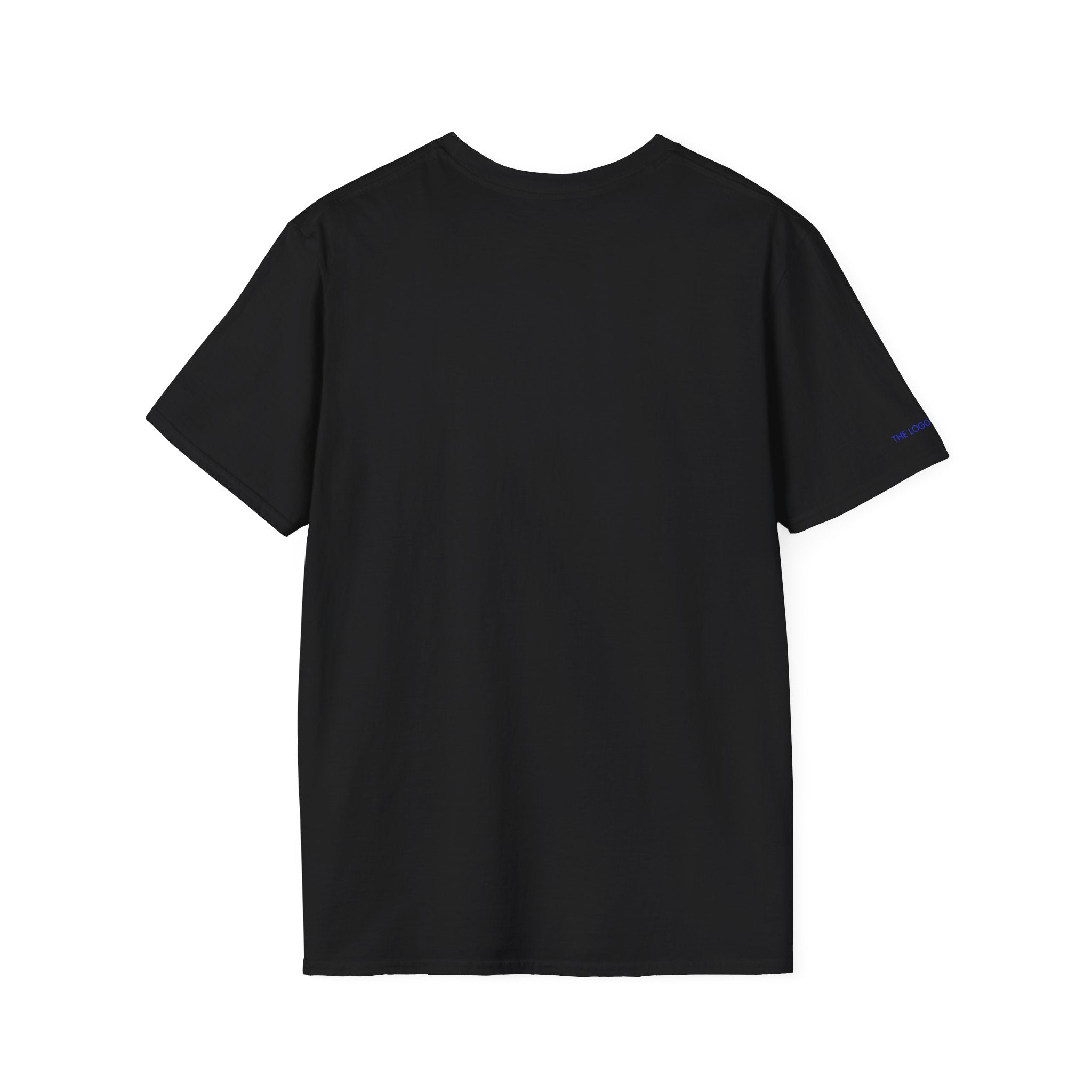 Strain8-UK Logo T-Shirt — Small Embroidered Globe Tee, THE LOGO LINE........