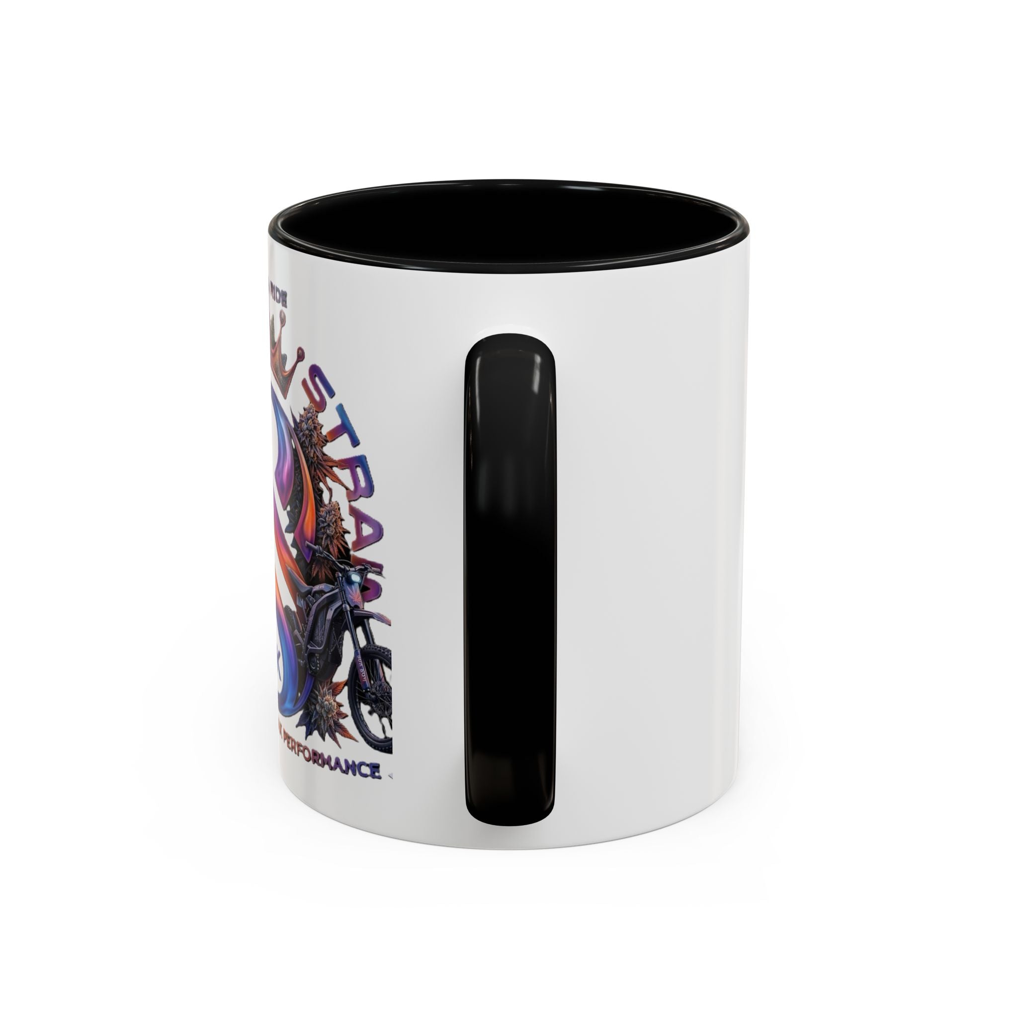 Royal Ride Strain8-UK Accent Coffee Mug – E-Bike Logo 11/15oz