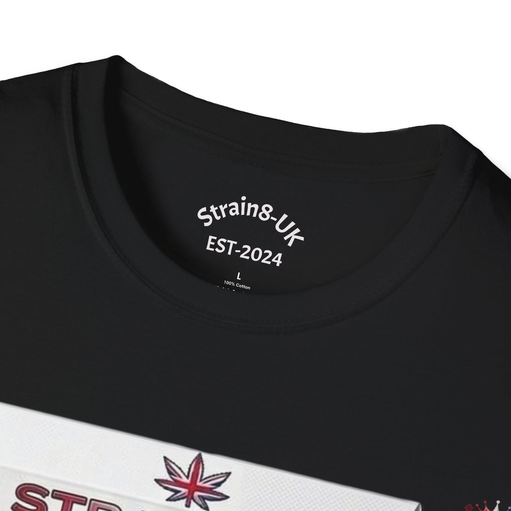 Strain8-UK Rizla box high quality T-Shirt design S8-UK Logo mixed in Tee