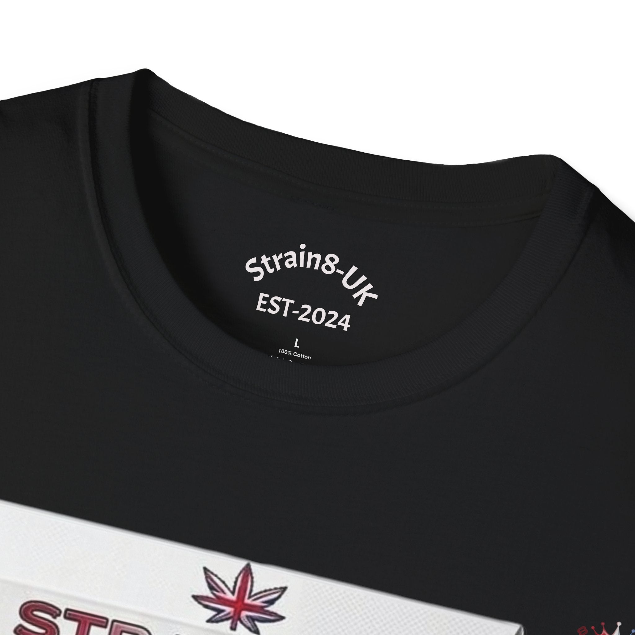 Strain8-UK Rizla box high quality T-Shirt design S8-UK Logo mixed in Tee