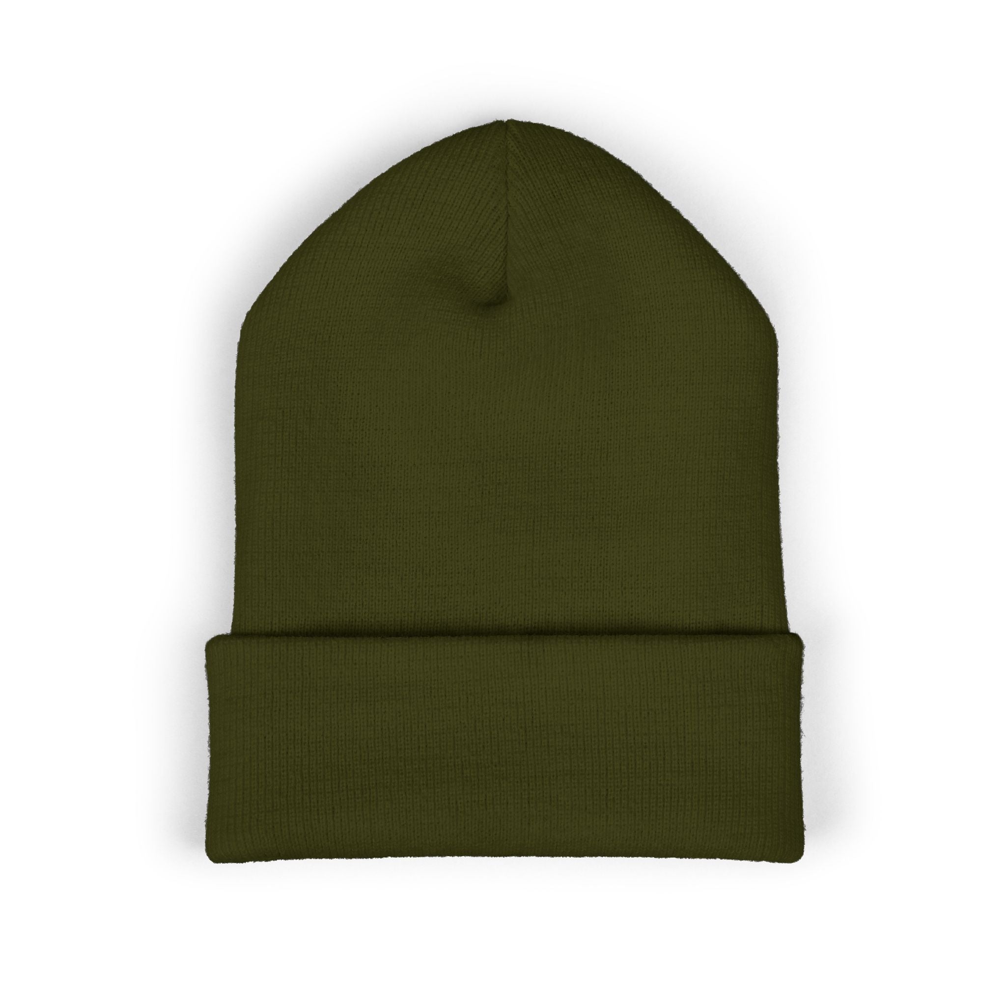 Embroidered Graffiti S8-UK Logo Cuffed Beanie — Cozy Knit Winter Hat