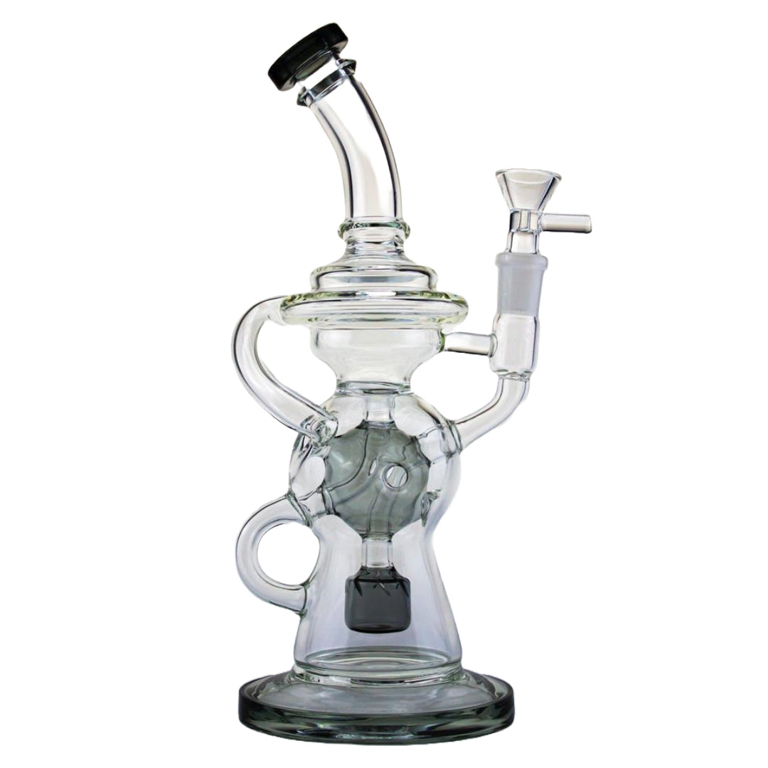 CaliConnected 5.8" Percolated Recycler Mini Bong