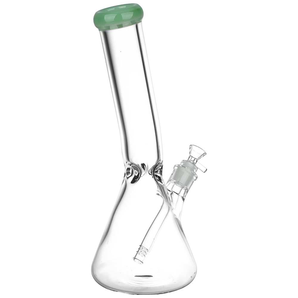 Classic Bent Neck Glass Beaker Bongs - Colors Vary