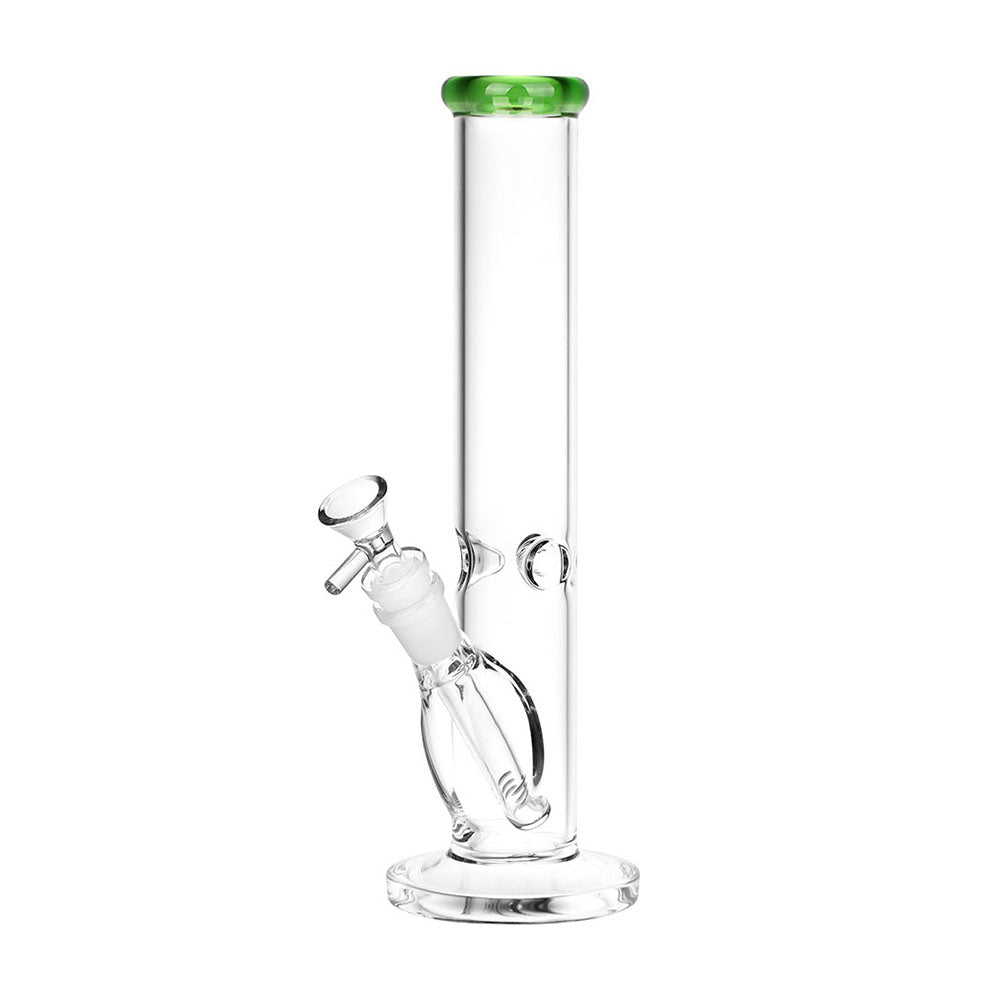 Classic Glass Straight Tube Bongs - Colors Vary