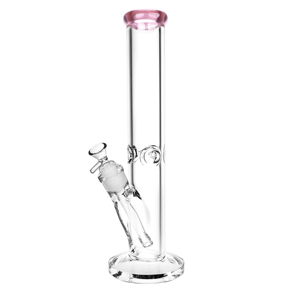 Classic Glass Straight Tube Bongs - Colors Vary