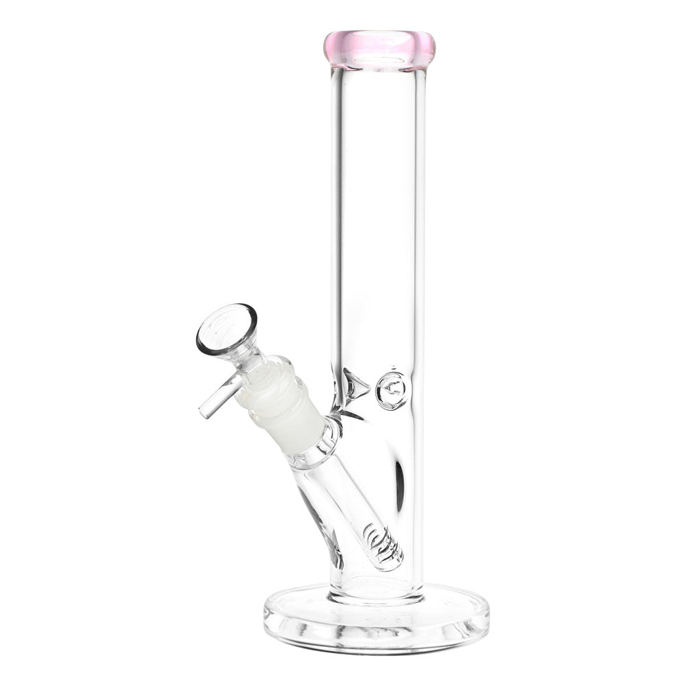 Classic Glass Straight Tube Bongs - Colors Vary