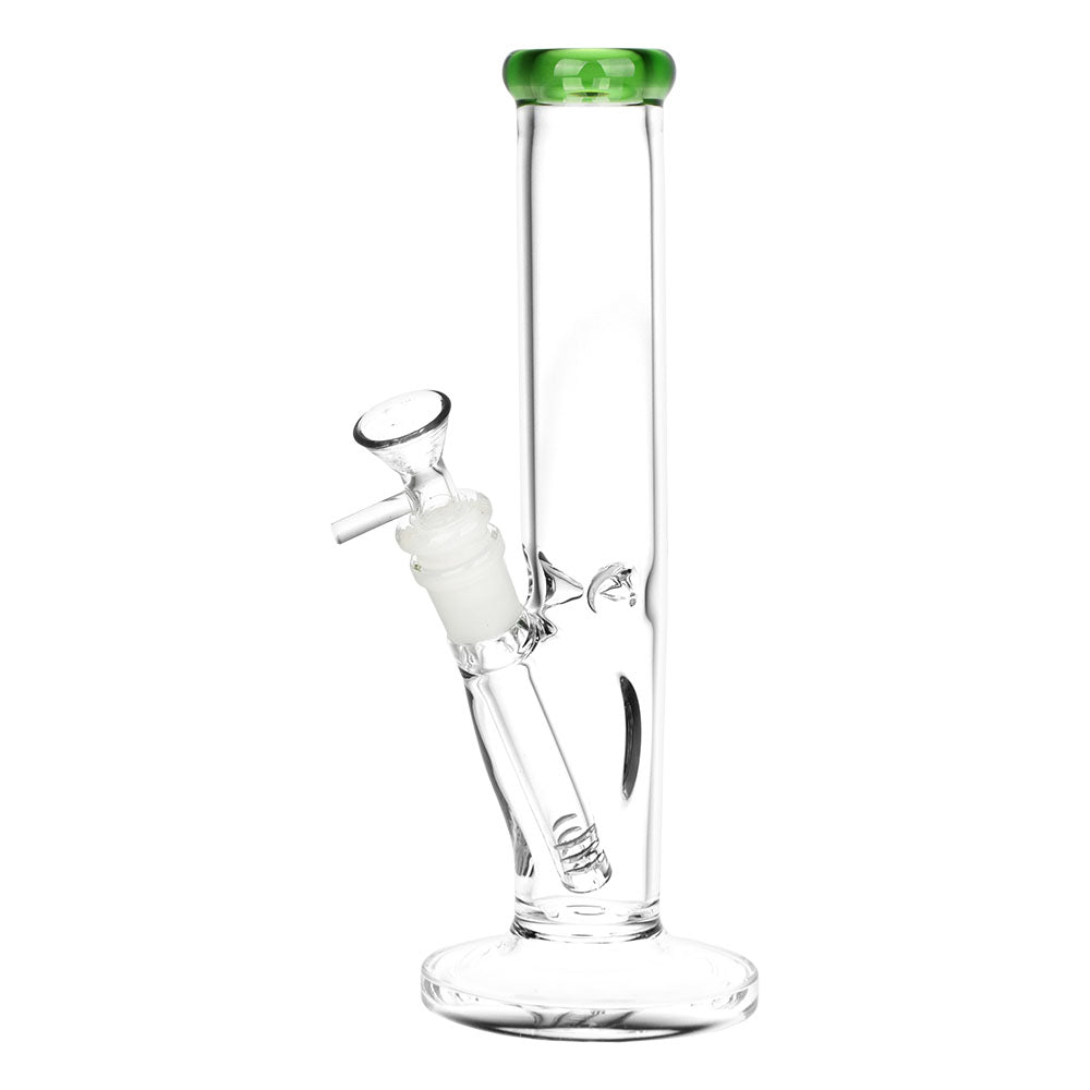 Classic Glass Straight Tube Bongs - Colors Vary