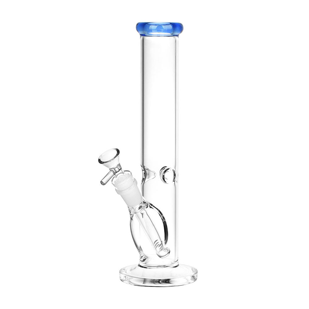 Classic Glass Straight Tube Bongs - Colors Vary